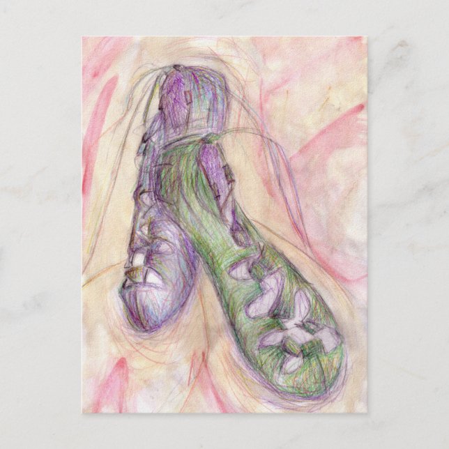 Postal Zapatos blandos irlandeses