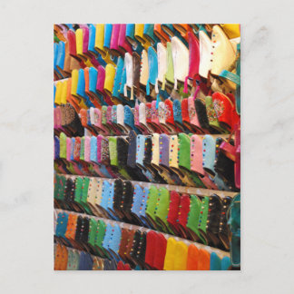 Postal Zapatos marroquíes