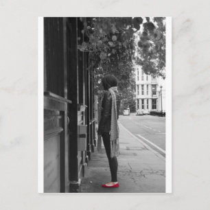 Postal Zapatos rojos