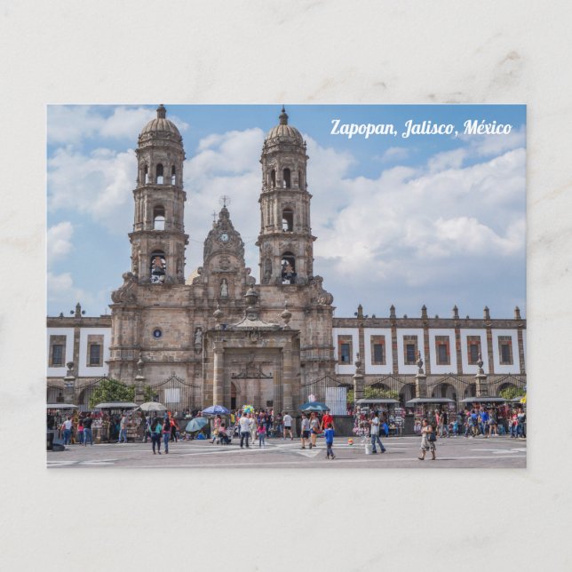 Postal Zapopan, Jalisco, México (Anverso)