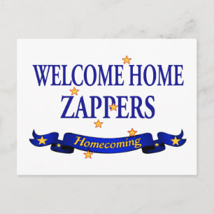 Postal Zappers de bienvenida