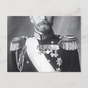 Postal Zar Nicolás II 1868-1918