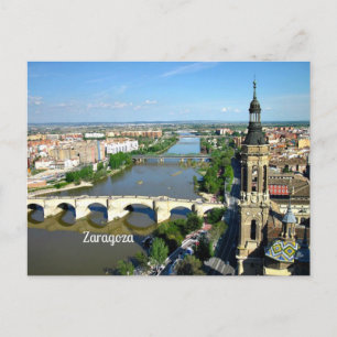 Postal Zaragoza, Aragón, España