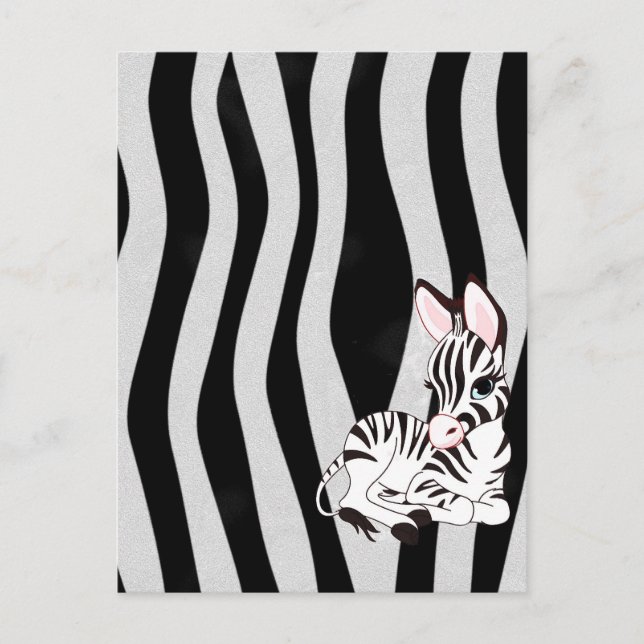 Postal Zebra (Anverso)