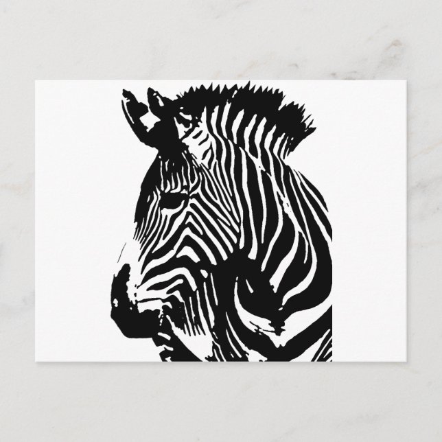 Postal Zebra (Anverso)