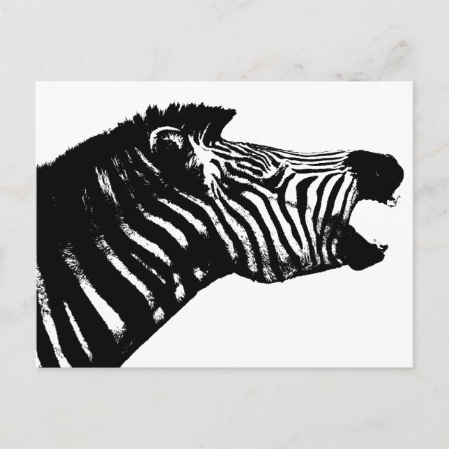 Postal Zebra (Anverso)