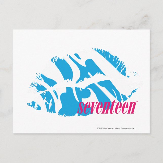Postal Zebra Aqua (Anverso)
