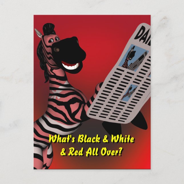 Postal Zebra Riddle (Anverso)