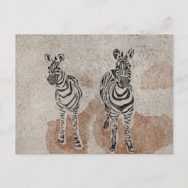 Postal Zebras (Anverso)