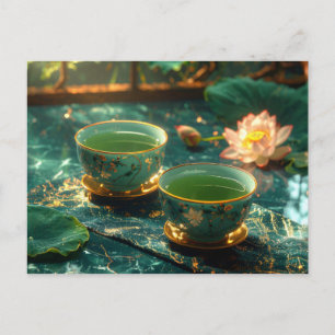POSTAL ZEN BUDISMO - CEREMONIA DEL TÉ