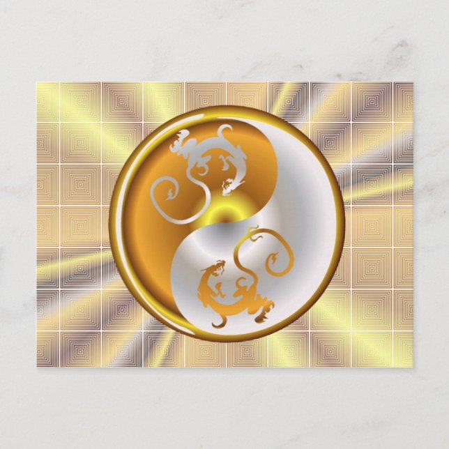 Postal Zen Dragons (Anverso)