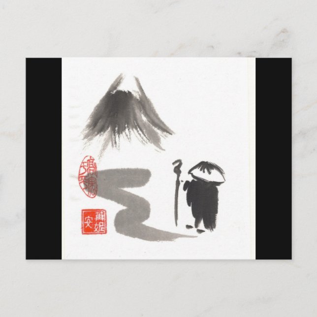 Postal Zen Pilgrim (Anverso)