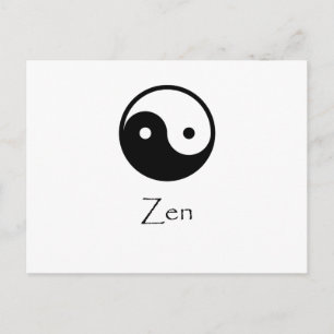 Postal Zen Yin y Yang