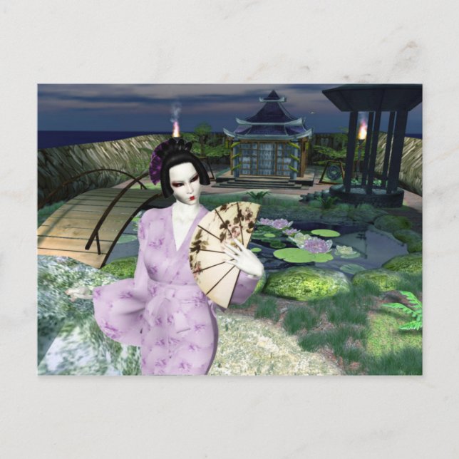 Postal ZenGarden (Anverso)