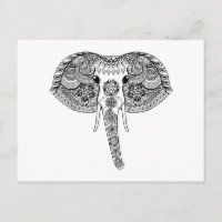 Zentangle inspiró al elefante indio