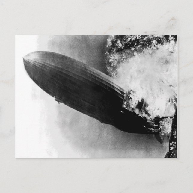 Postal Zeppelin Burning (Anverso)
