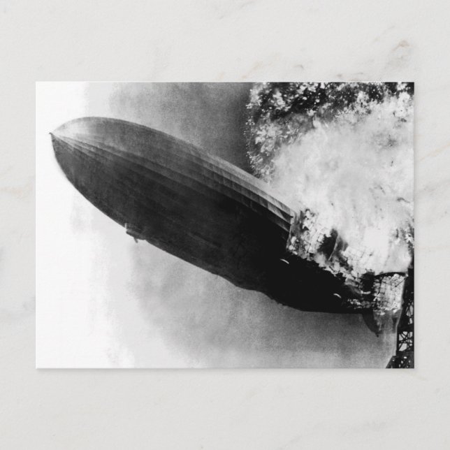 Postal Zeppelin Burning (Anverso)