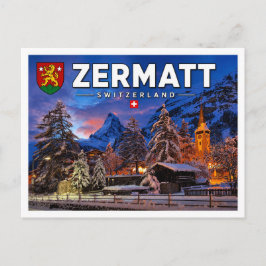 Postal Zermatt - Matterhorn - Suiza