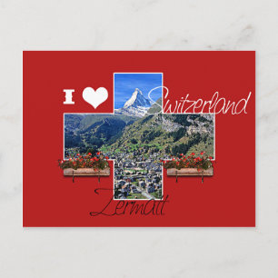 Postal Zermatt - Postcard