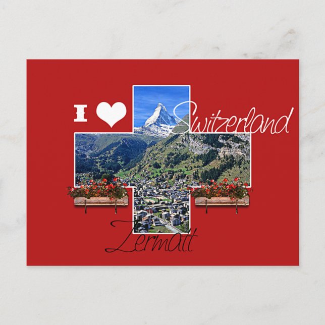 Postal Zermatt - Postcard (Anverso)