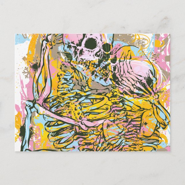 Postal Zero Sophisto - Amor después de la muerte (Anverso)