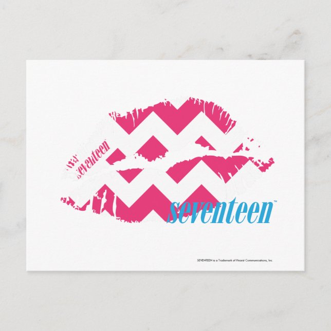 Postal ZigZag Magenta (Anverso)