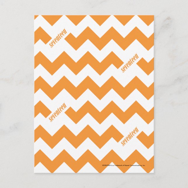 Postal ZigZag Naranja (Anverso)
