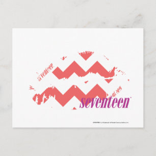 Postal ZigZag Pink
