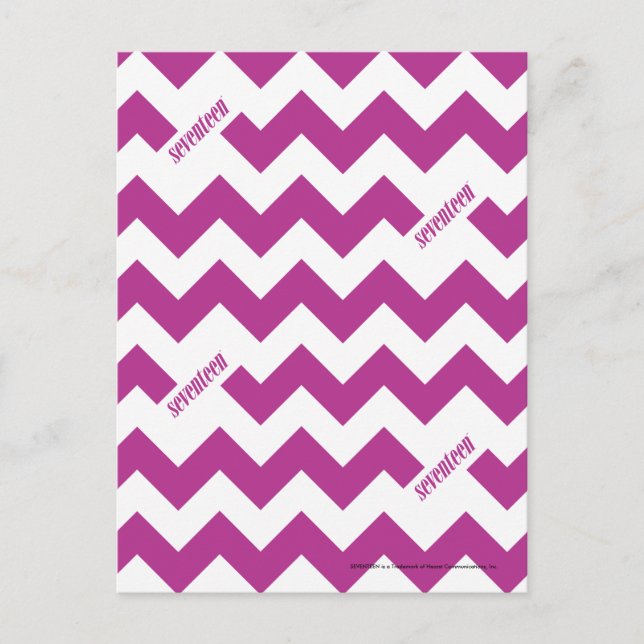 Postal ZigZag Purple (Anverso)