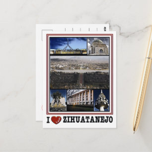 Postal Zihuatanejo te amo - México - Mosaico -