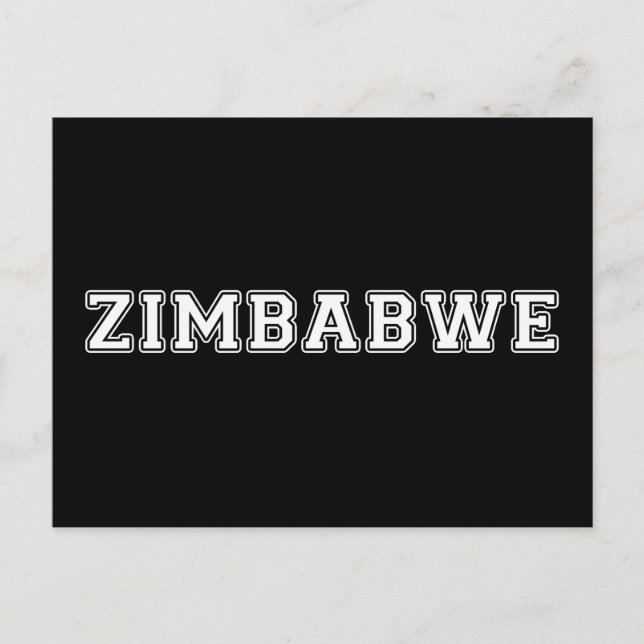 Postal Zimbabue (Anverso)