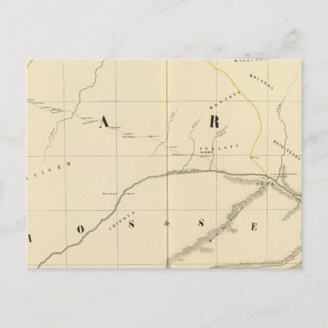 Postal Zimbabwe, África 46 (Anverso)