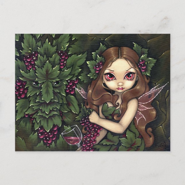 Postal "Zinfandel Blanco" (Anverso)