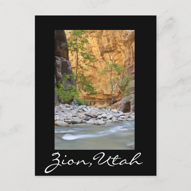 Postal Zion Narrows (Anverso)