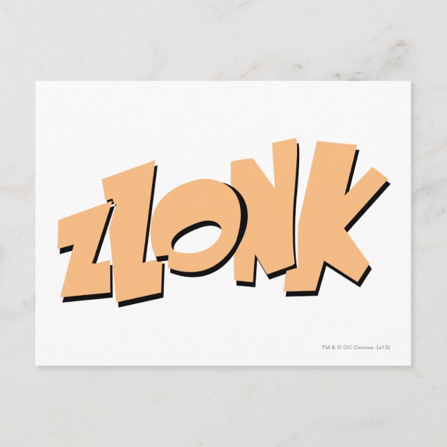 POSTAL ZLONK! (Anverso)