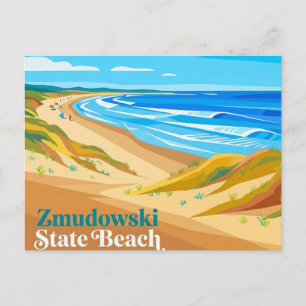 Postal Zmudowski State Beach California