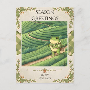 Postal Zochi en los campos de té de Boseong