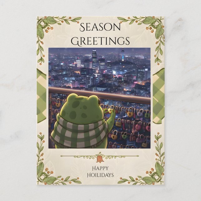 Postal Zochi Visits N Seoul Tower (Anverso)