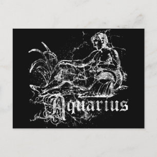 Postal Zodiac Aquarius