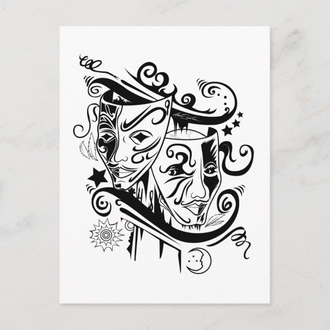 Postal Zodiac - Gemini (Anverso)