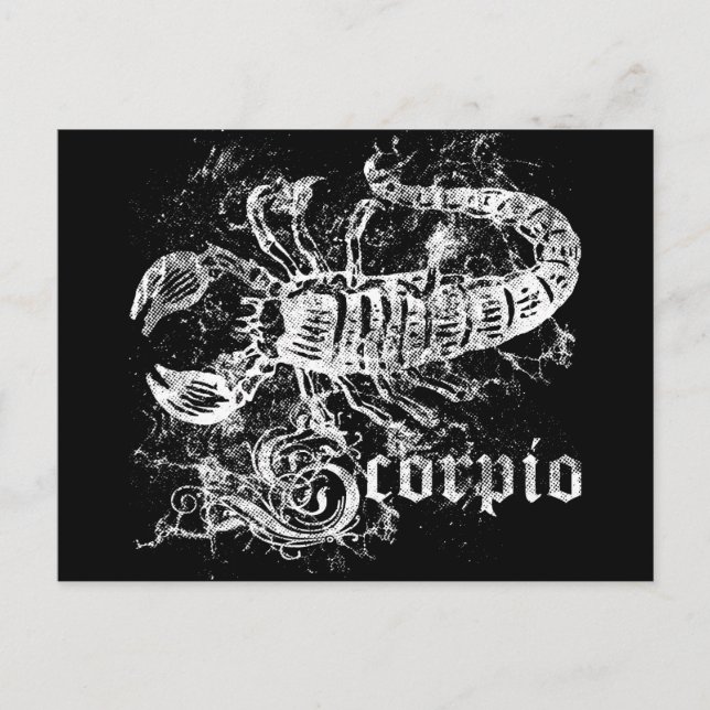 Postal Zodiac Scorpio (Anverso)