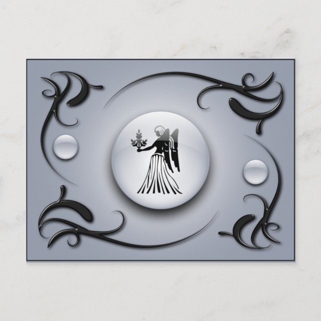 Postal Zodiac Virgo (Anverso)