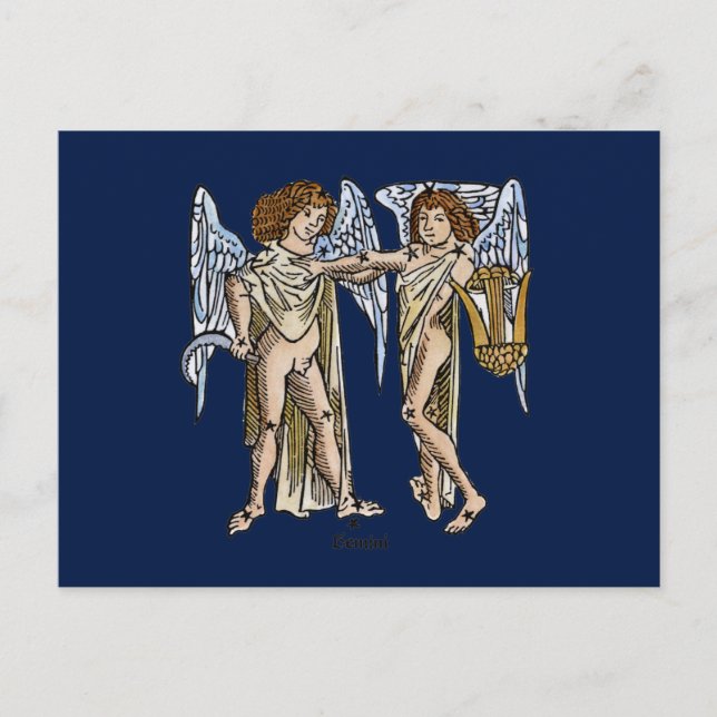Postal Zodiaco: Gemini, 1482 (Anverso)