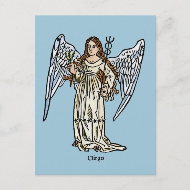 Postal Zodiaco: Virgo, 1482 (Anverso)