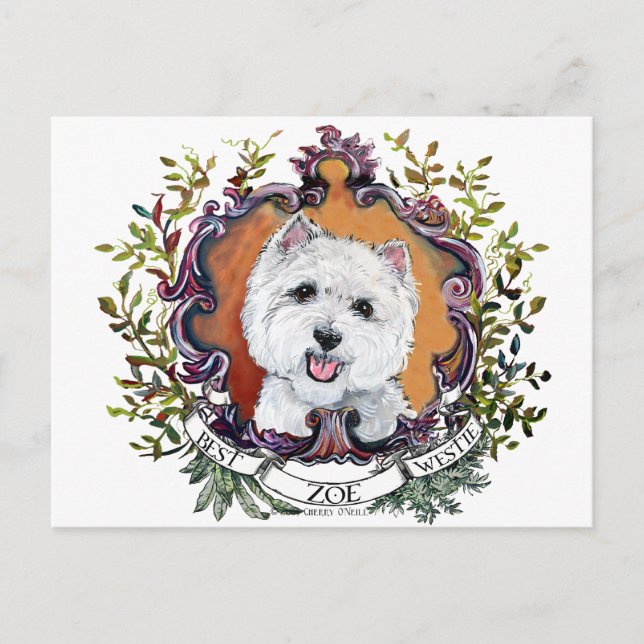 Postal Zoe (Anverso)