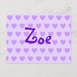 Postal Zoe in Purple