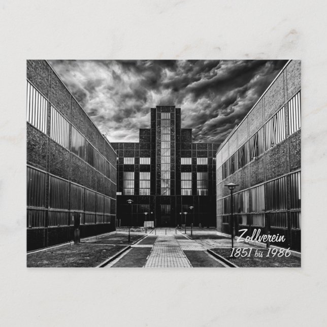 Postal Zollverein Postkarte (Anverso)