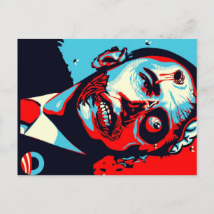 Postal zombi de obama