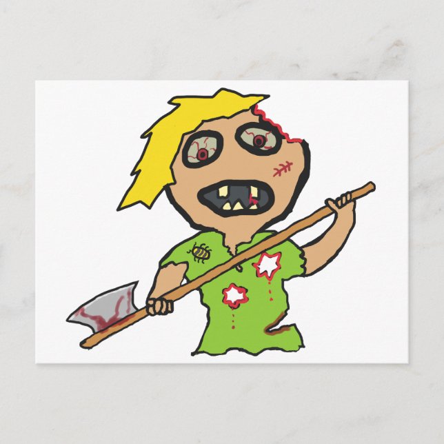 Postal Zombie (Anverso)