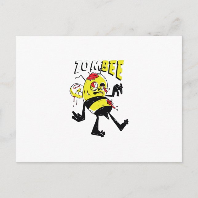 Postal Zombie Bee (Anverso)